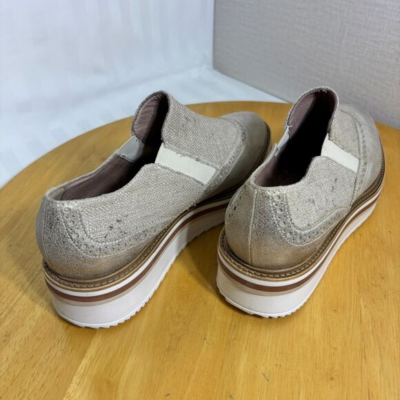 Donna Piu | Metallic Oxfords | Handmade | Unisex Size EU40/W9/M7 - Picture 4 of 7